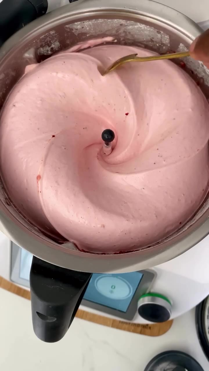 Mousse à la fraise